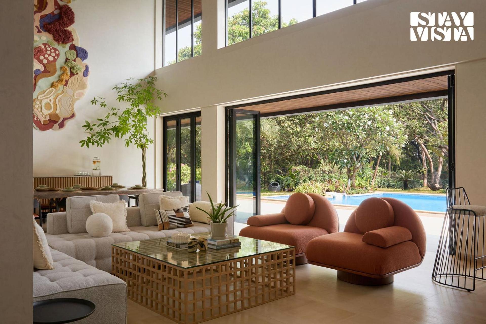 Reflection House By Stayvista With Pool, Terrace Bar, Indoor Games & Exquisite Interiors In A Nutshell Alībāg Extérieur photo